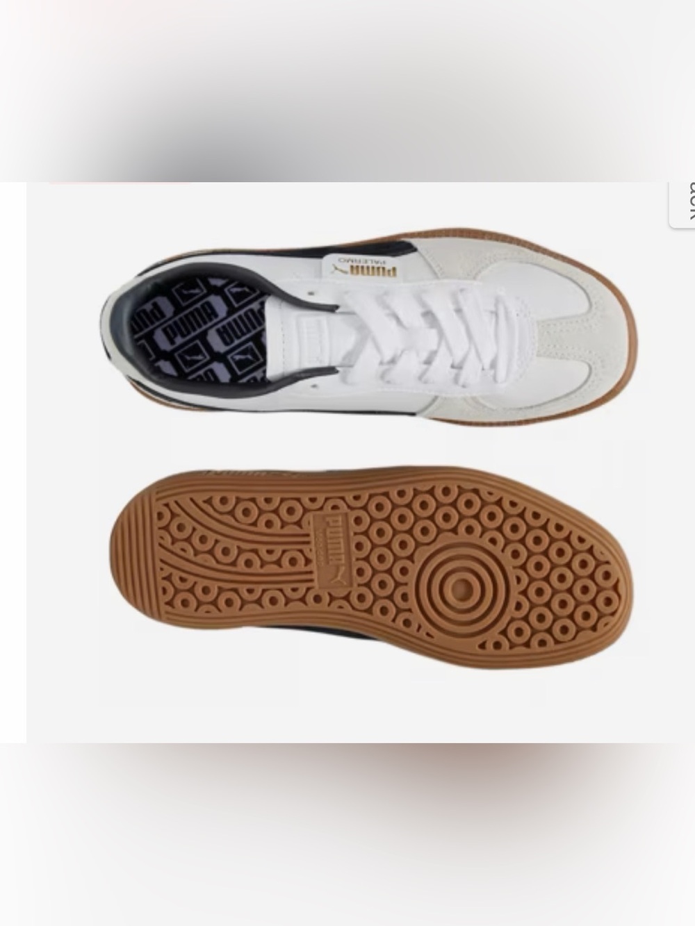 PUMA Palermo Sneaker - Women's size 8 - Picture 2 of 7